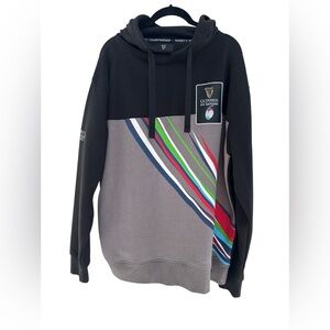 Guinness Six Nation Rugby Sweatshirt Championship Hooded Size XL